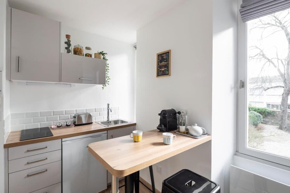 L'Eden Studio Moderne Et Lumineux Proche Centre Rennes Eksteriør bilde