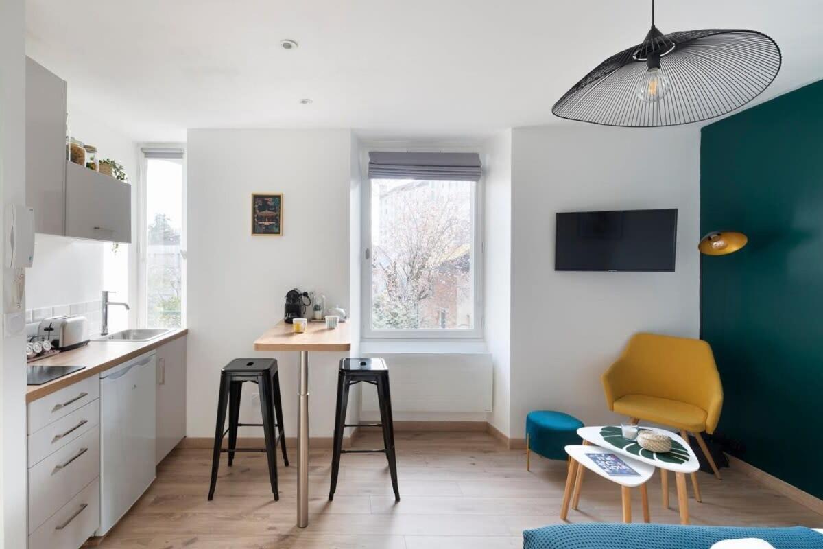L'Eden Studio Moderne Et Lumineux Proche Centre Rennes Eksteriør bilde